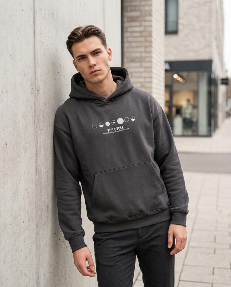Statement Street - Niwom | Bedruckter Baumwoll- Hoodie Unisex