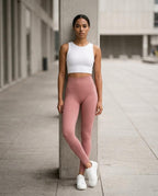 Statement Street - Aekiv | Hochgeschnittene Gerippte Hose Damen