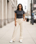 Statement Street - Kokek | Ausgestellt Glatt Hose Damen