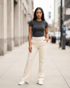 Statement Street - Kokek | Ausgestellt Glatt Hose Damen