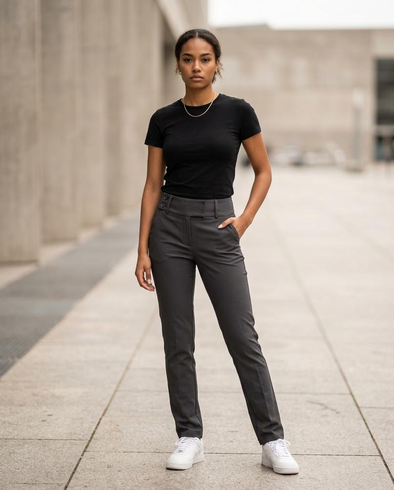 Statement Street - Kokek | Ausgestellt Glatt Hose Damen