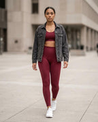 Statement Street - Cezon | Nahtlos Gerippt Anzug Damen
