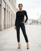 Statement Street - Mutin | Gefüttert Enganliegend Hose Damen