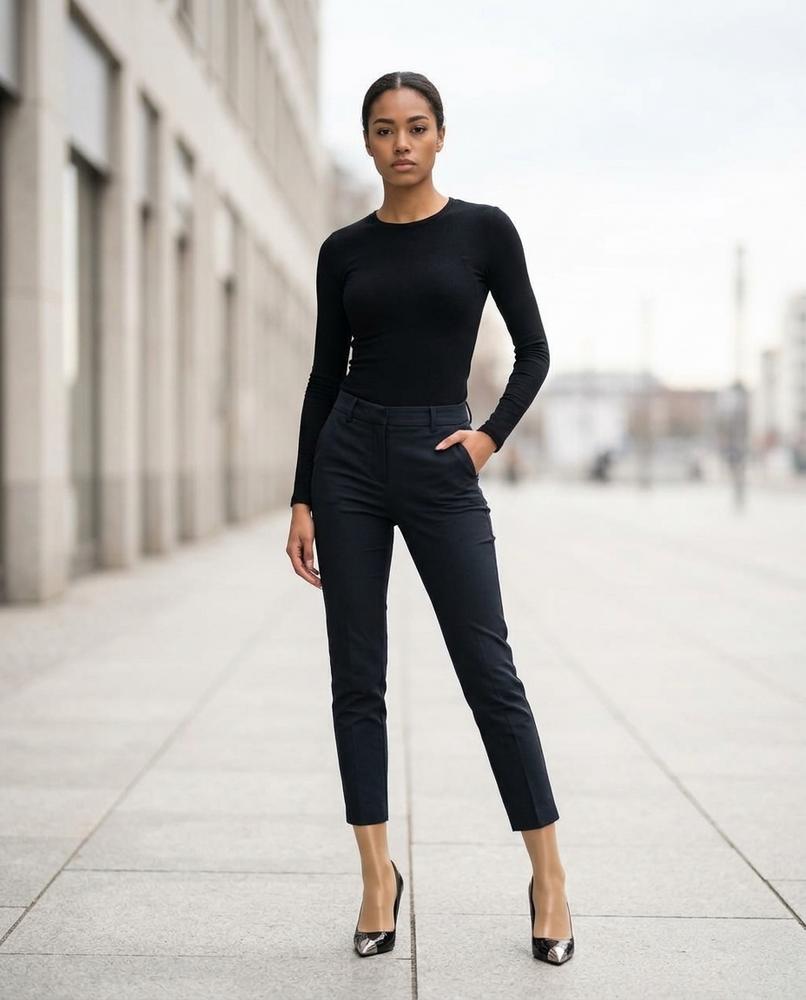 Statement Street - Mutin | Gefüttert Enganliegend Hose Damen